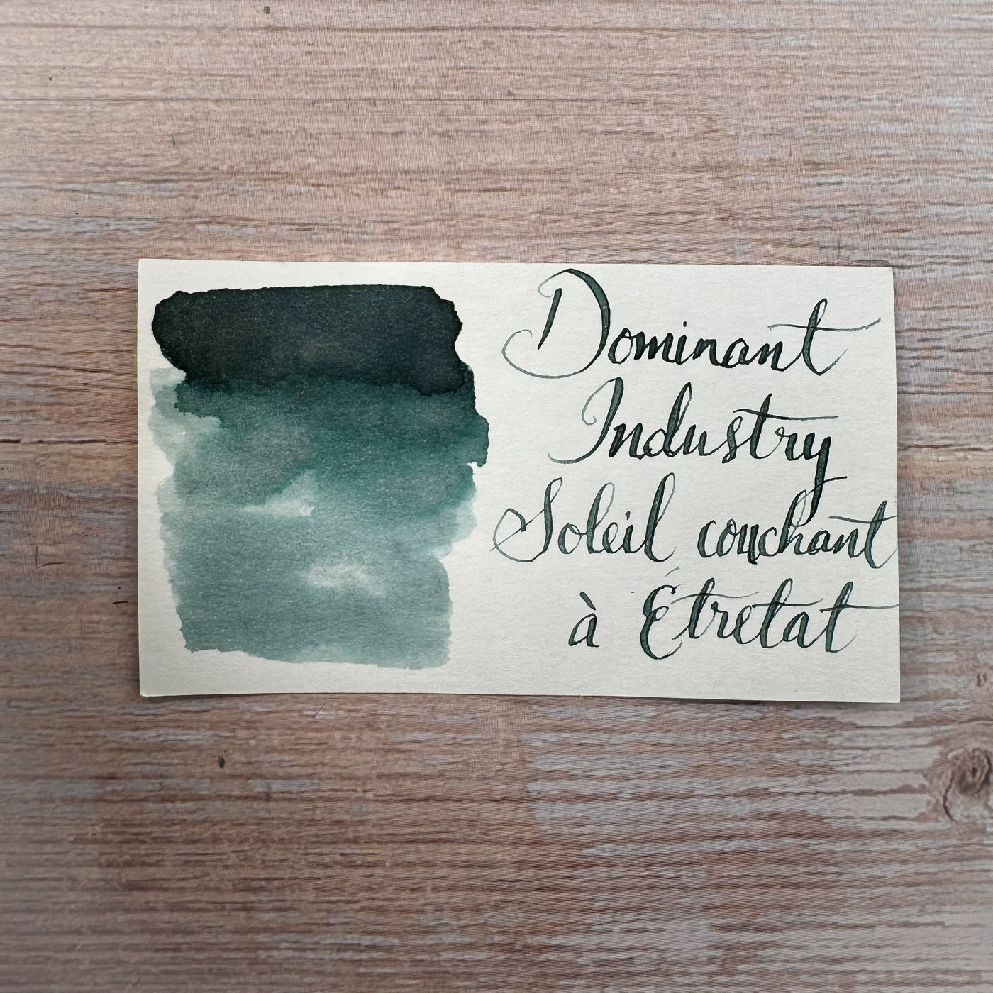 Dominant Industry Soleil couchant a Etretat - 25ml Bottled Ink