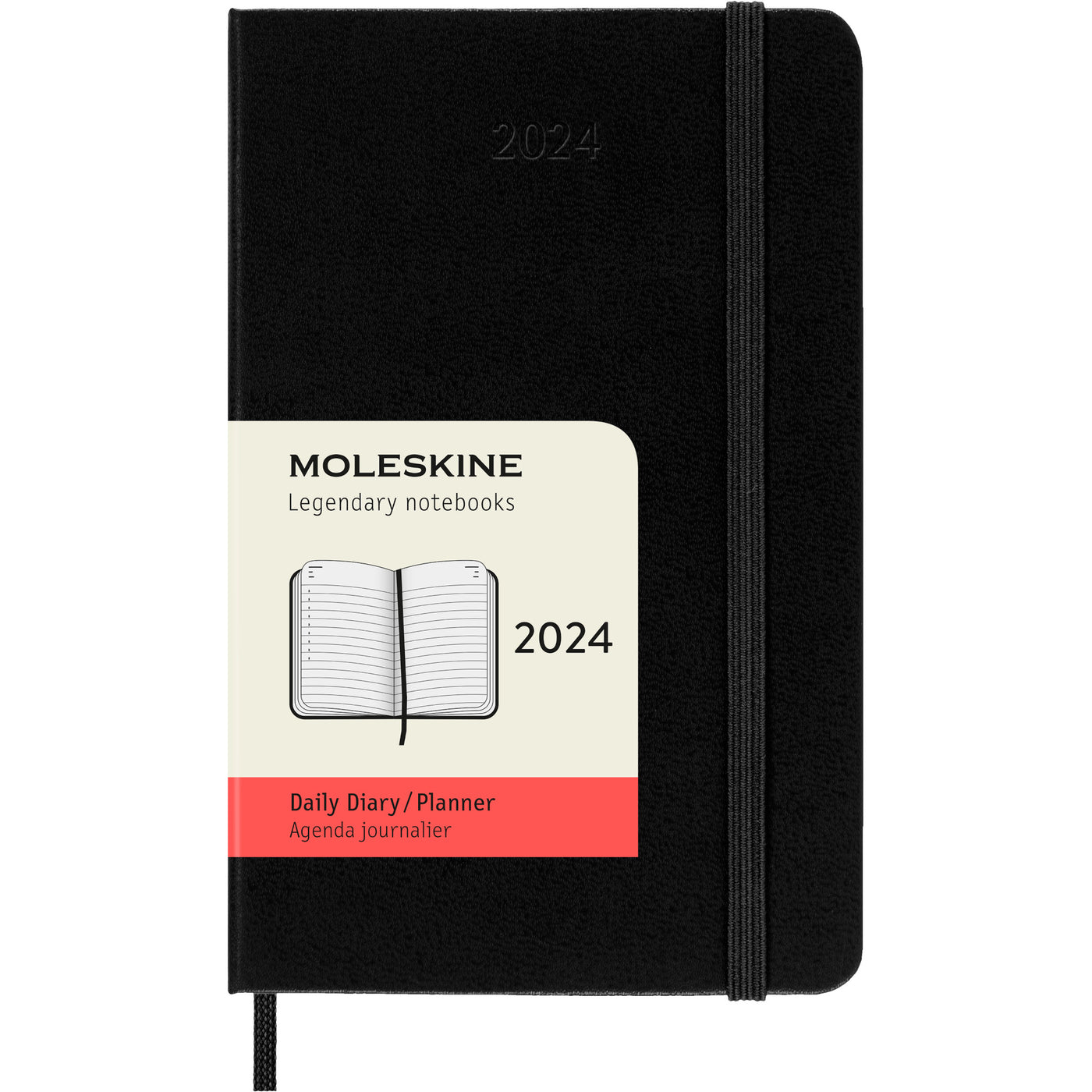 Moleskine Daily Hardcover Planner - Pocket