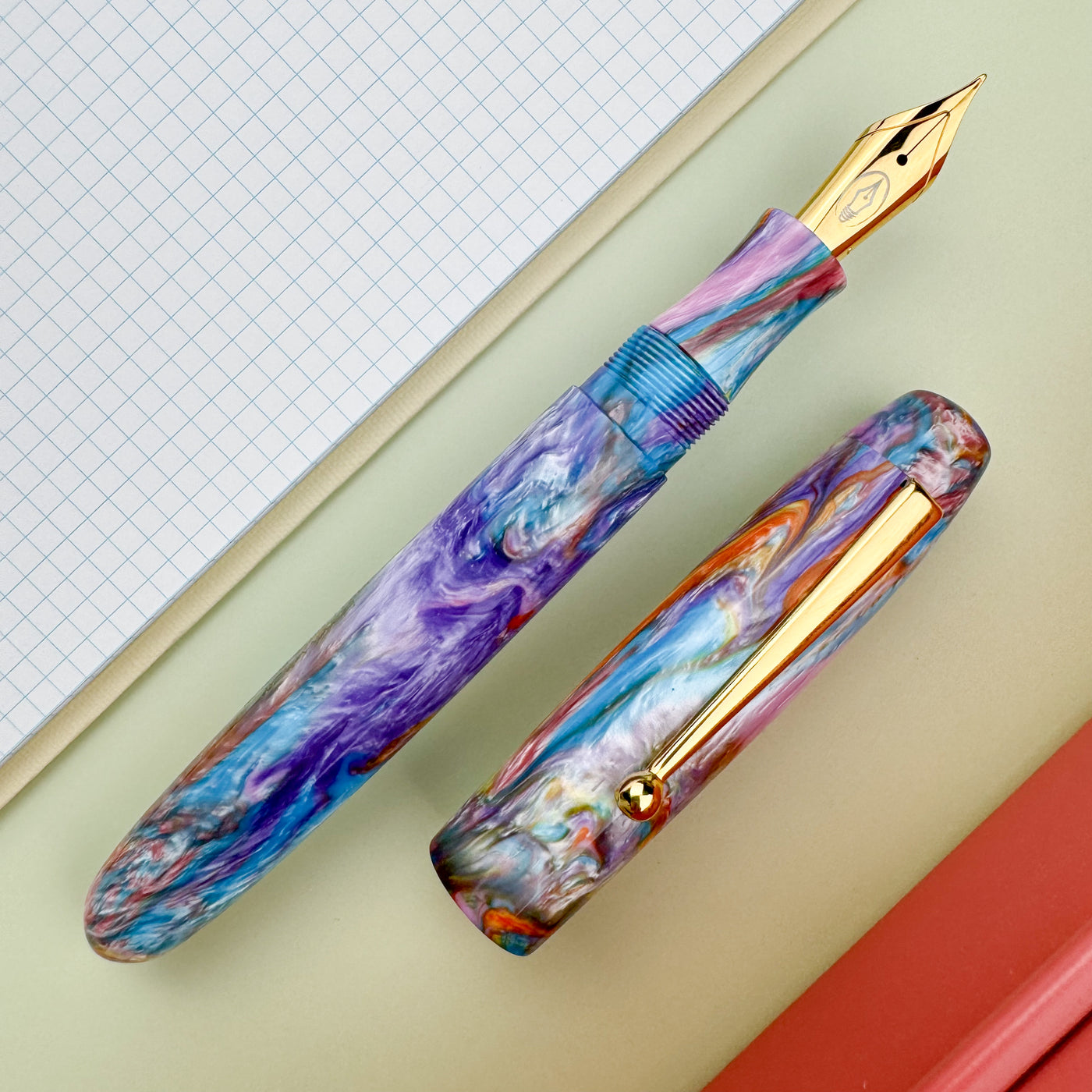 Edison Collier Fountain Pen - Primary Manipulation 4 (Atlas Exclusive)