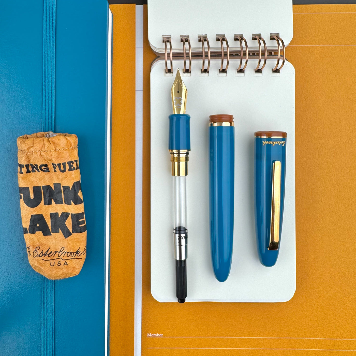 Esterbrook Estie Fountain Pen - Funky Lake (Bundle Set)