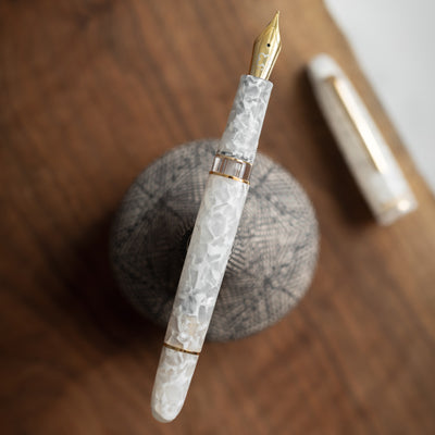 Esterbrook Estie Push Button Fountain Pen - Winter White (Special Edition)