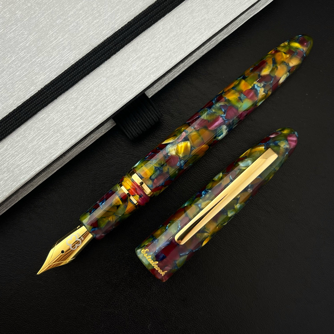 Esterbrook Estie Fountain Pen - Botanical Garden w/ Gold Trim (Bundle Set)