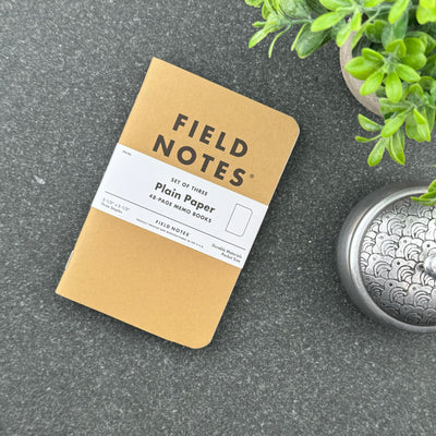 Field Notes Original Plain 3-Pack