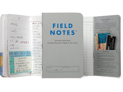 Field Notes Quarterly Edition - Index Edition - Ledger and Date Books (Special Edition)