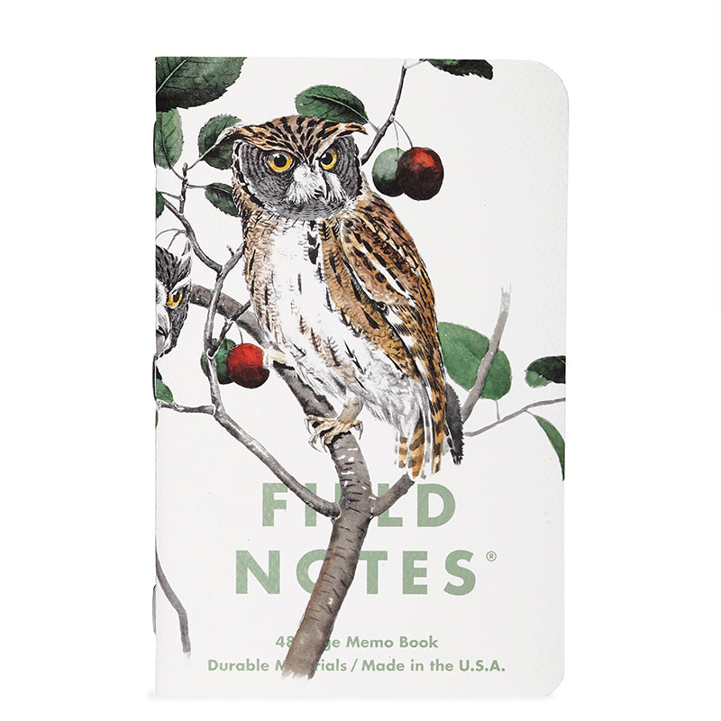 Field Notes Quarterly Edition - Birds and Trees of North America - Pack A (Special Edition)