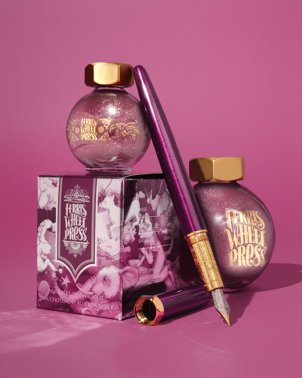 Ferris Wheel Press Bijou Fountain Pen - Whispers of Twilight
