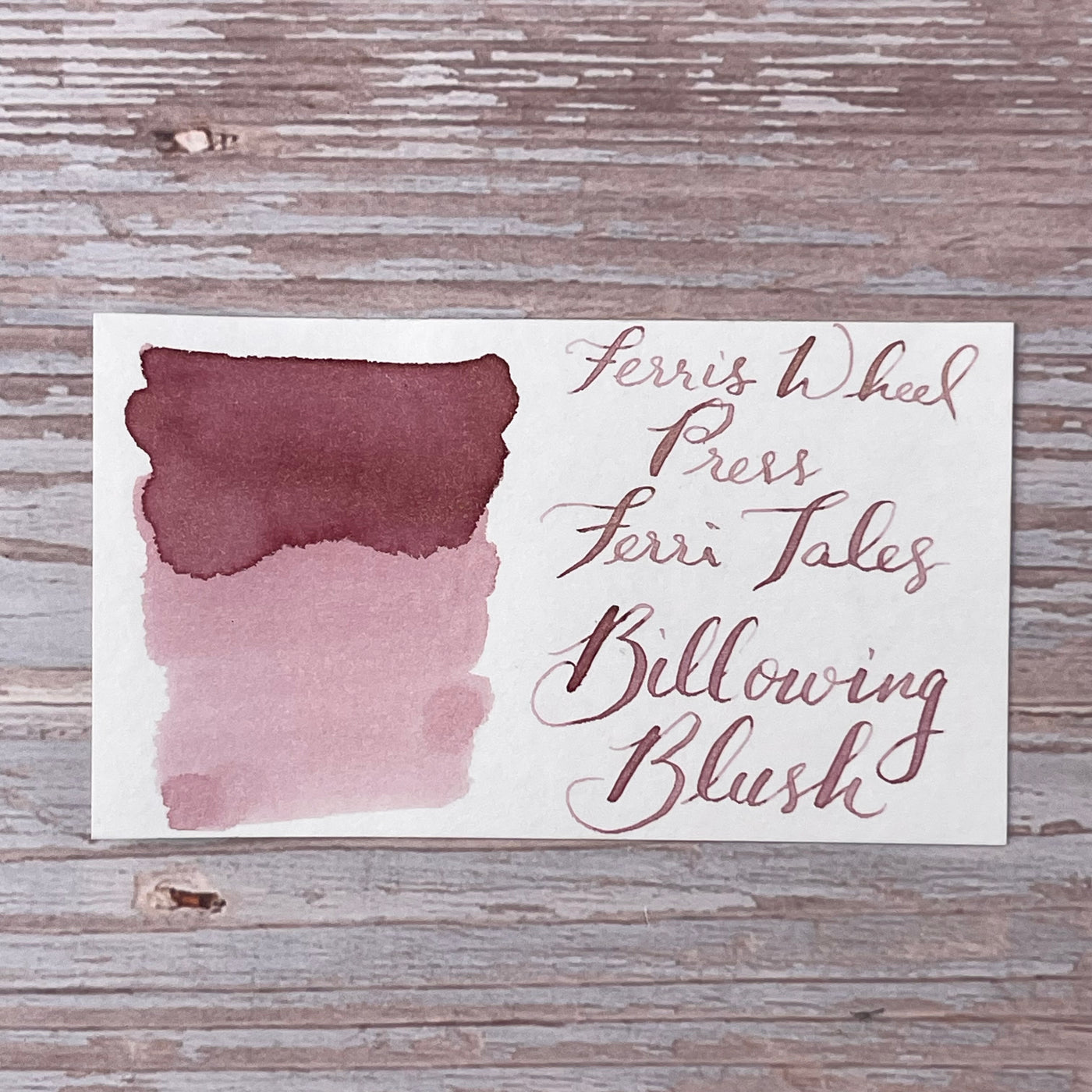 Ferris Wheel Press Billowing Blush - 85ml bottled Ink (Special Edition)