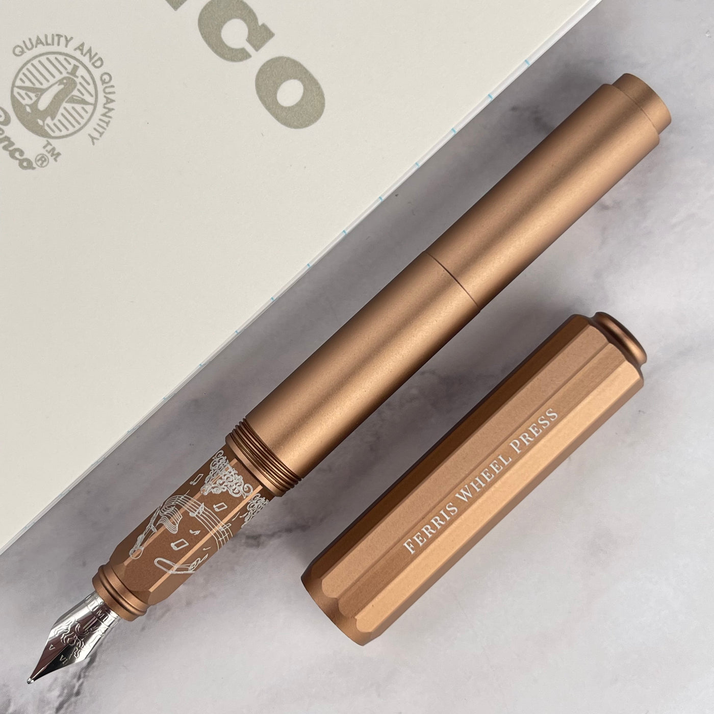 Ferris Wheel Press Aluminum Carousel Fountain Pen - Terracotta Canyon (Special Edition)