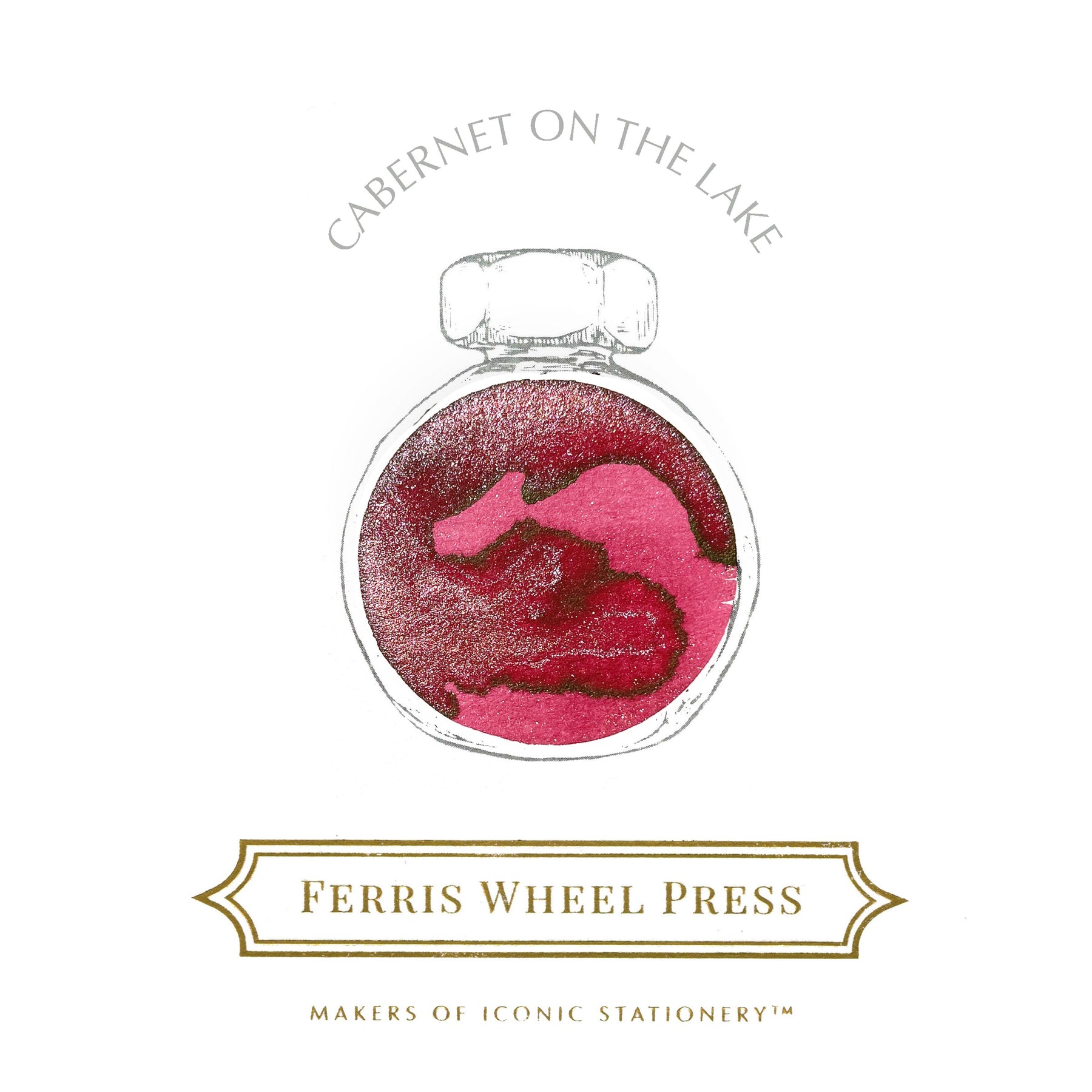 FERRIS WHEEL PRESS 38ml CABERNET ON THE LAKE INK