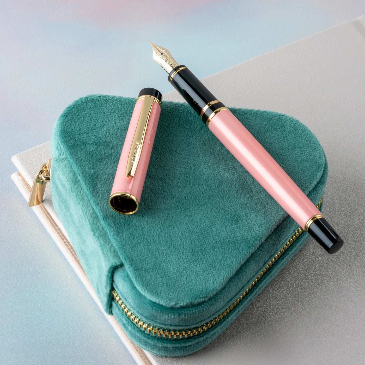 Pilot Grance Fountain Pen - Light Pink