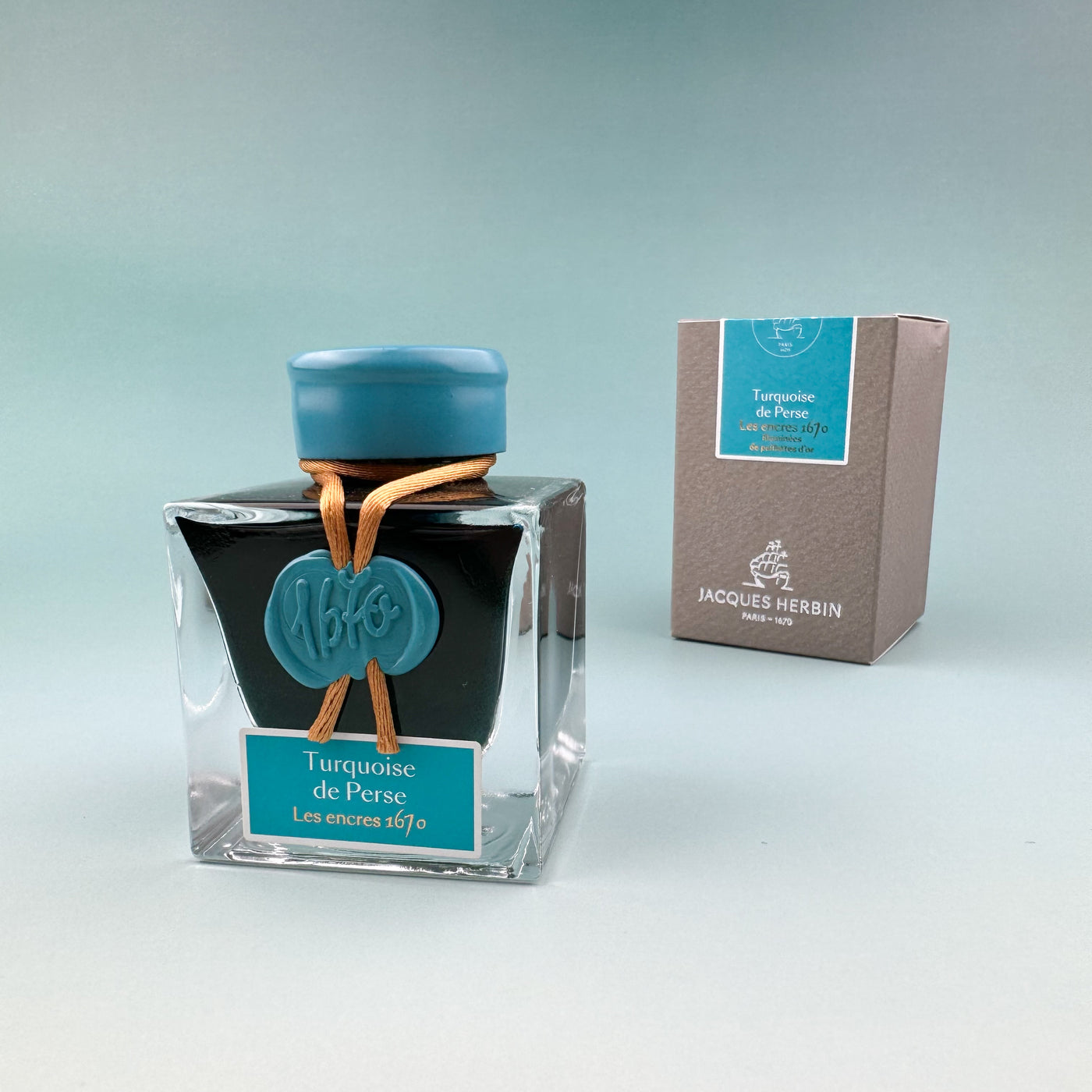 Jacques Herbin 1670 Turquoise de Perse - 50ml Bottled Ink