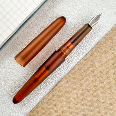 Kakimori Frost Fountain Pen - Amber