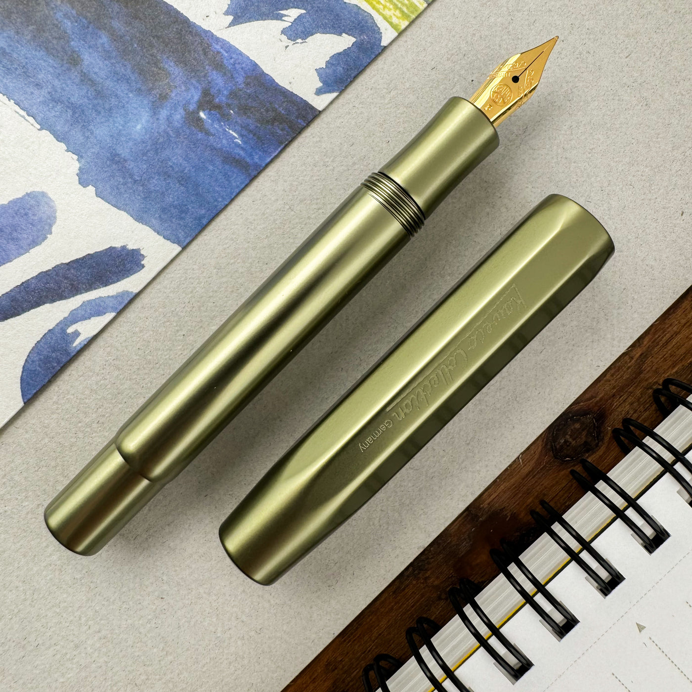 Kaweco Collection AL Sport Fountain Pen - Olivine (Special Edition)