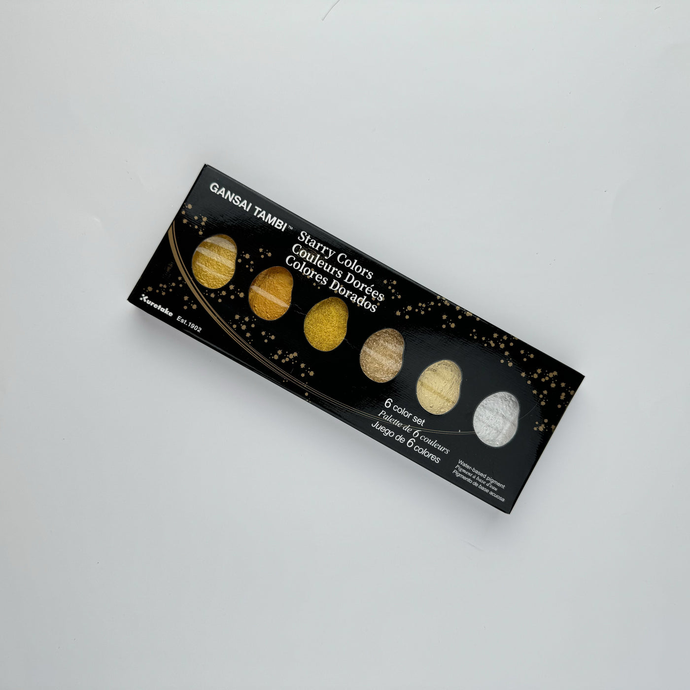 Kuretake Gansai Tambi 6 Color Set - Starry Night