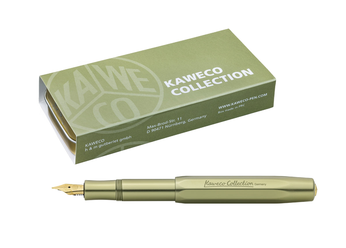 Kaweco Collection AL Sport Fountain Pen - Olivine (Special Edition)