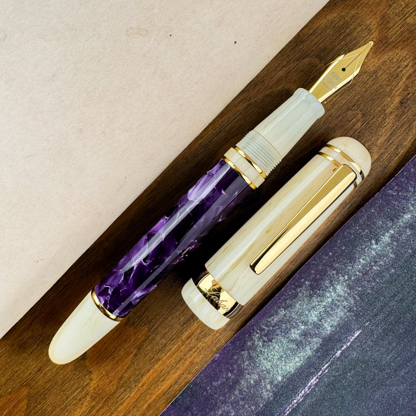 Laban 325 Fountain Pen - Wisteria