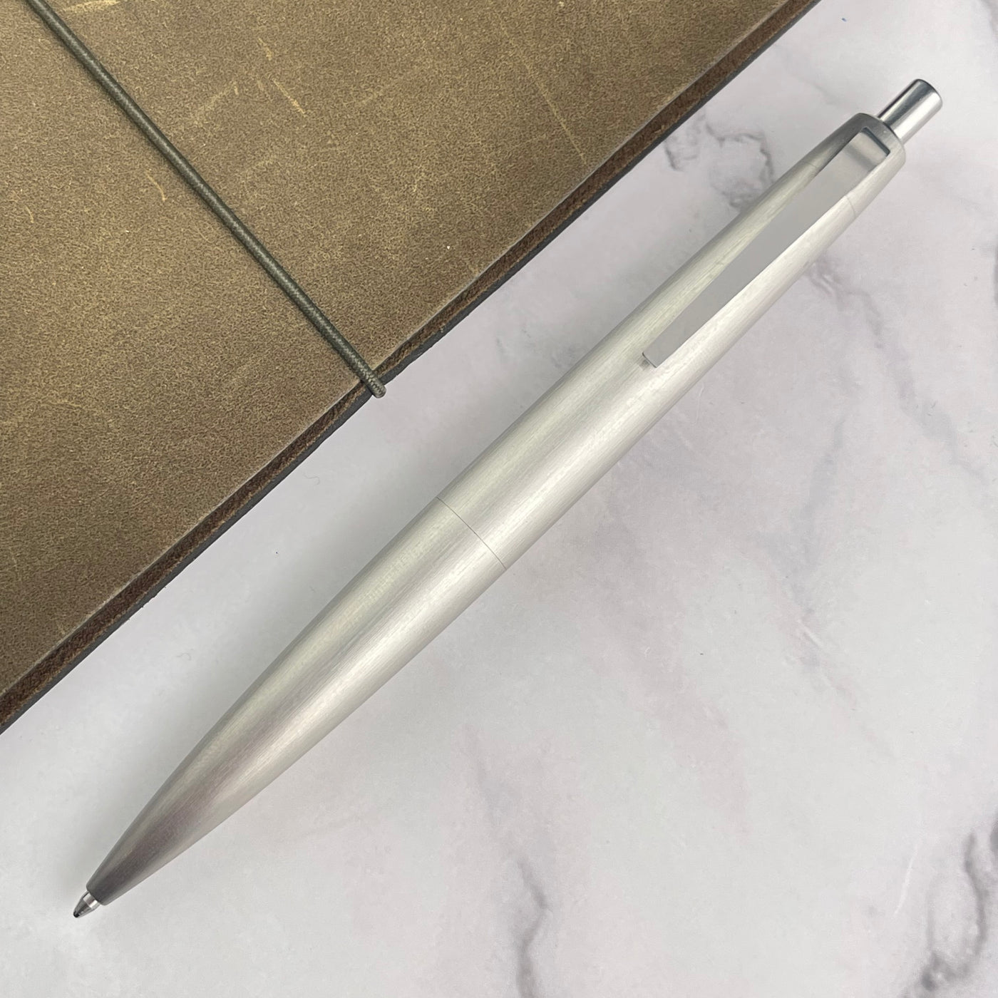 Lamy 2000 Ballpoint Pen - Brushed Stainless Steel