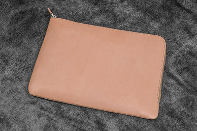 Galen Leather Writer's Bank Bag - Pen Puch