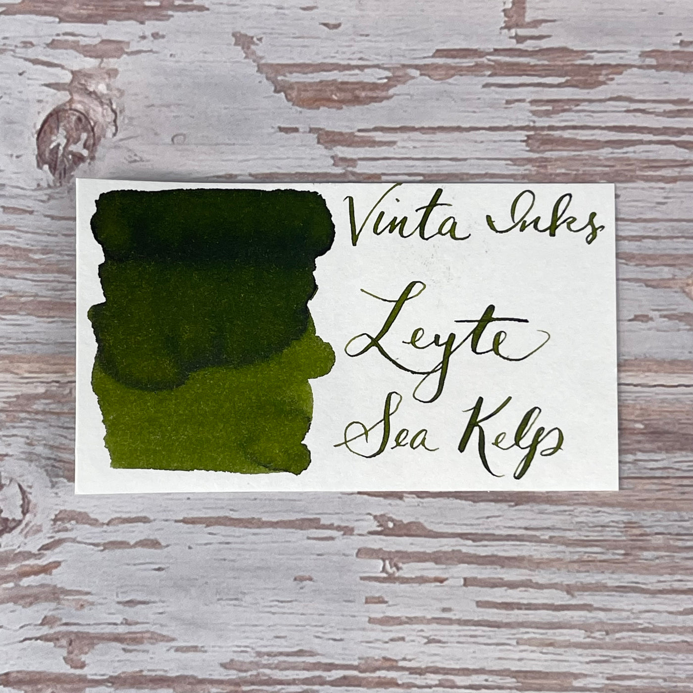 Vinta Sea Kelp (Leyte 1944) - 30ml Bottled Ink