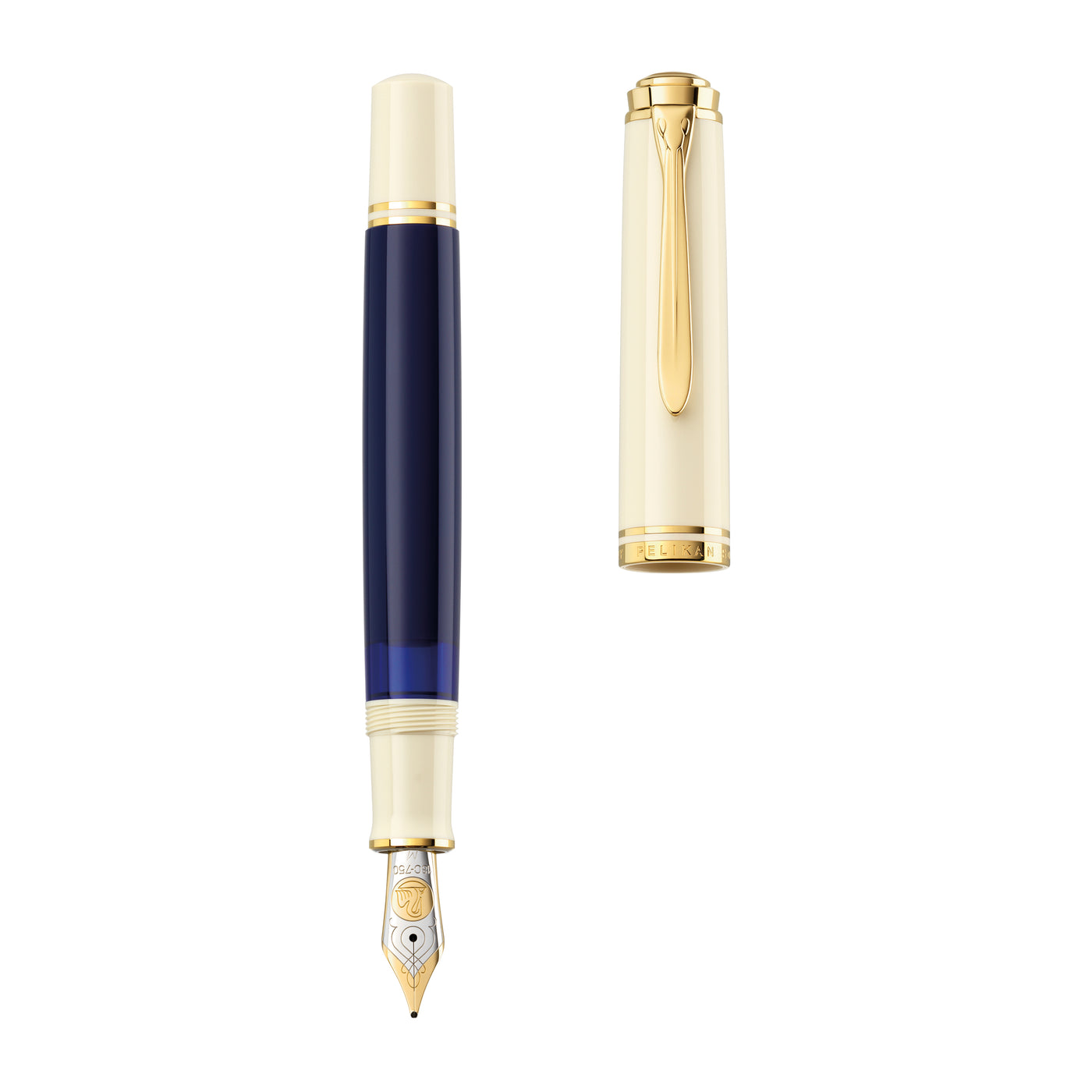 Pelikan Souveran M800 Fountain Pen - Cream Blue (Special Edition)