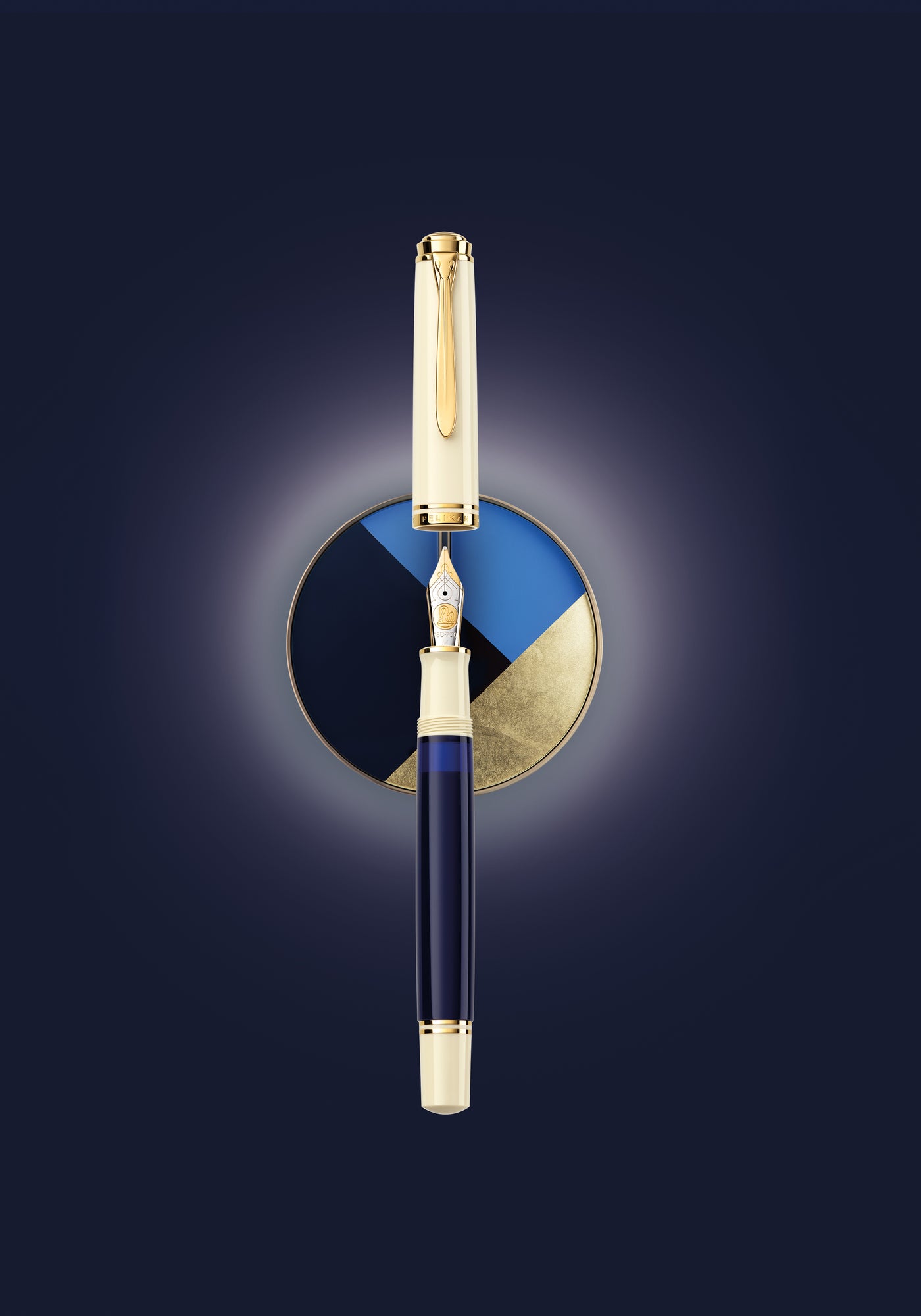 Pelikan Souveran M800 Fountain Pen - Cream Blue (Special Edition)