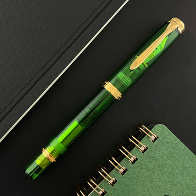 Pelikan Souveran M800 Fountain Pen - Green Demonstrator (Special Edition) (Doorbuster)