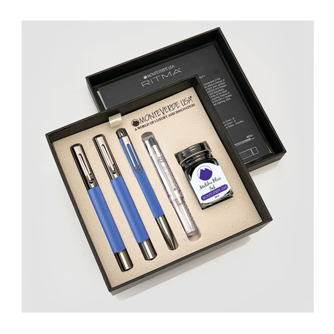 Monteverde Ritma 3 + 2 Piece Set - Blue