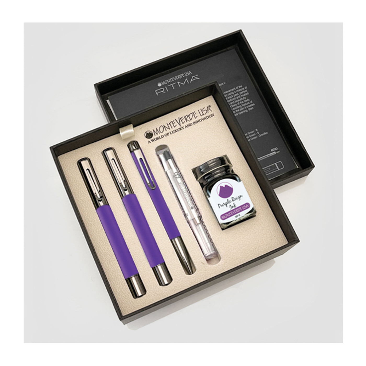 Monteverde Ritma 3 + 2 Piece Set - Purple