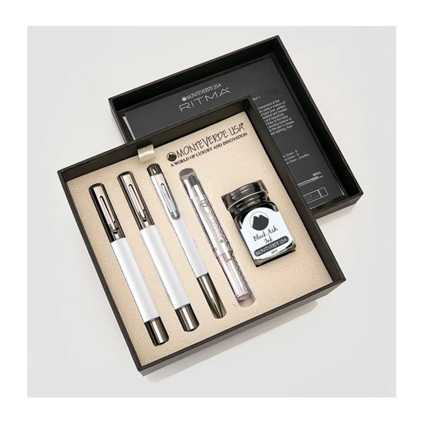 Monteverde Ritma 3 + 2 Piece Set - Silver