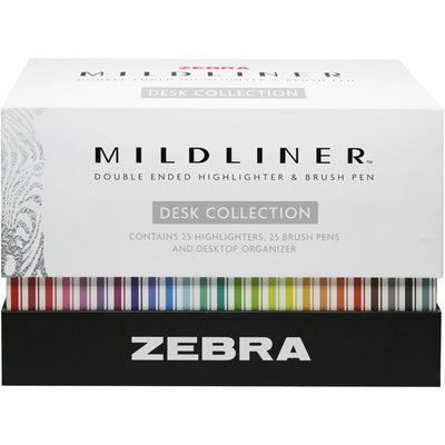 Zebra Mildliner Desk Collection