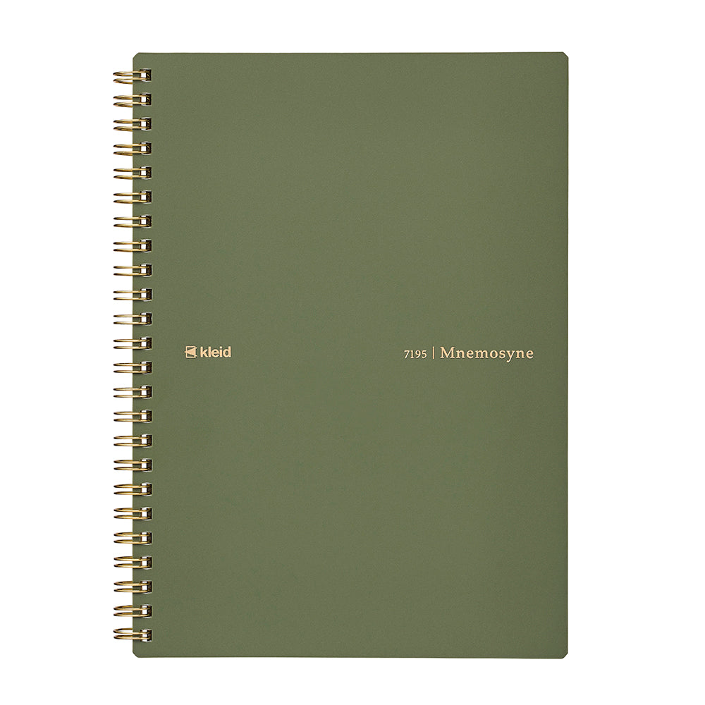 Kleid x Mnemosyne Notebook - Grid - A5 | Atlas Stationers