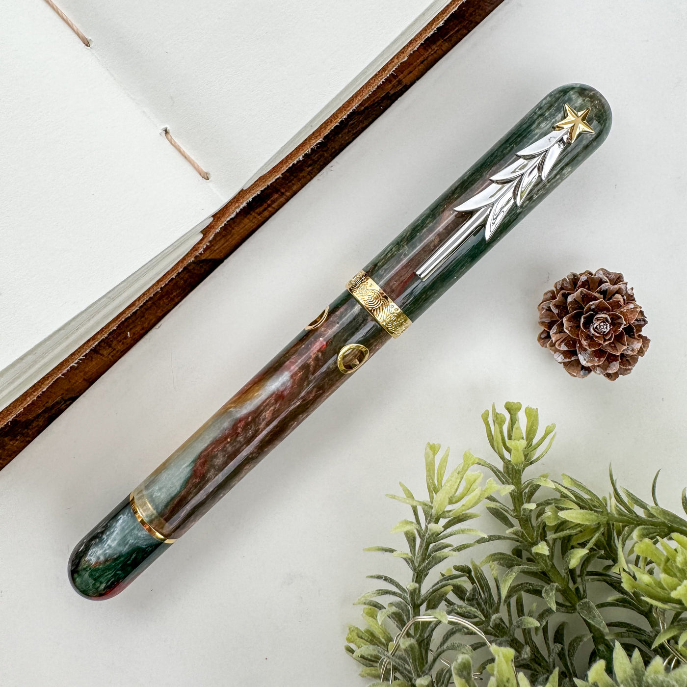 Nahvalur (Narwhal) Nautilus Fountain Pen - Xmas 2024 (Limited Edition)