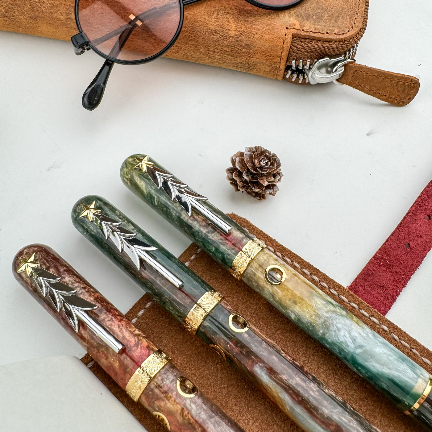 Nahvalur (Narwhal) Nautilus Fountain Pen - Xmas 2024 (Limited Edition)