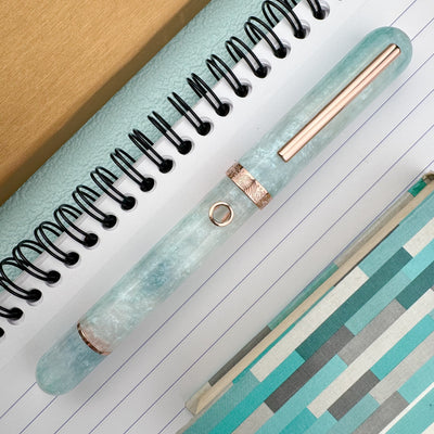 Nahvalur (Narwhal) Nautilus Fountain Pen -  Turquoise Dream (Atlas Exclusive)