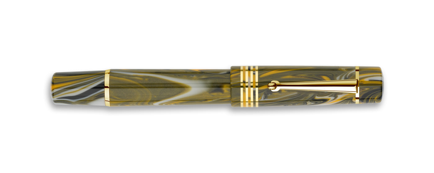 Delta Neo Gallery Fountain Pen - Marigold
