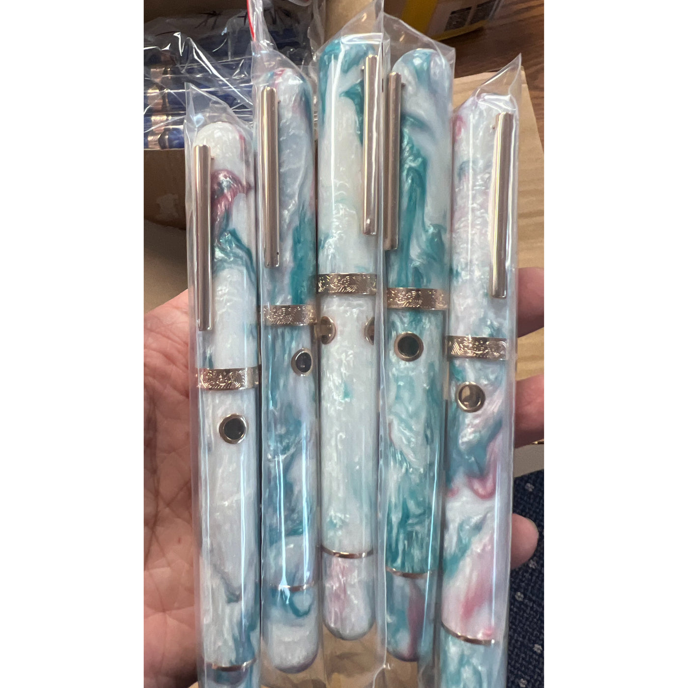 Nahvalur (Narwhal) Nautilus Fountain Pen -  Cotton Candy (Atlas Exclusive)