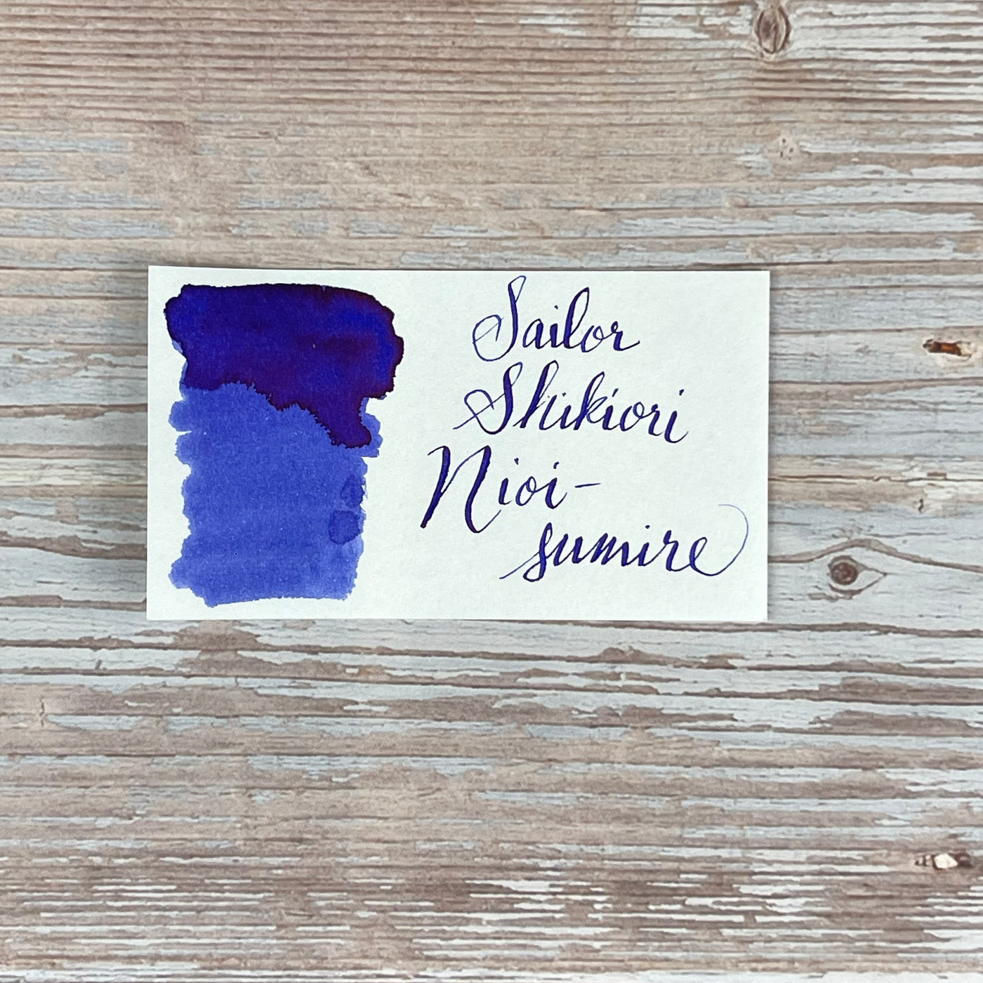 Sailor Shikiori Nioisumire - 20ml Bottled Ink