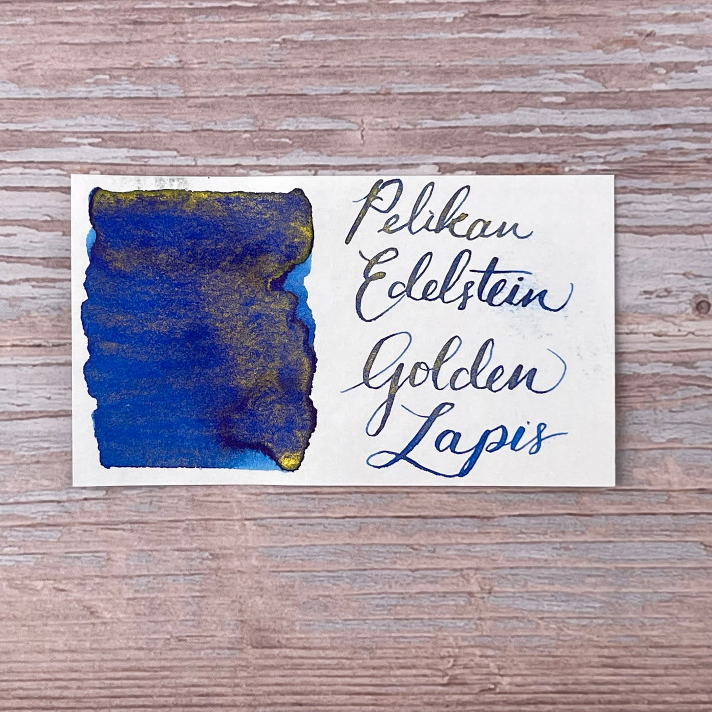 Pelikan Edelstein Golden Lapis - 50ml Bottled Ink (Special Edition)