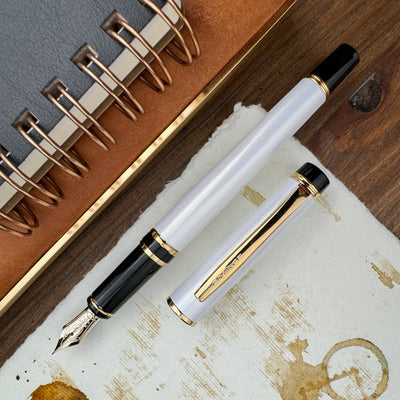 Pilot Grance Fountain Pen - White