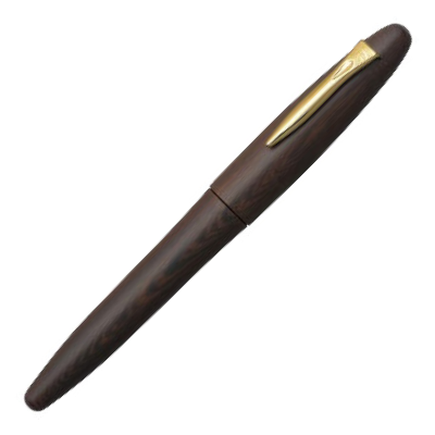 Platinum Izumo Fountain Pen - Matte Bombay Black Wood (Tagay)