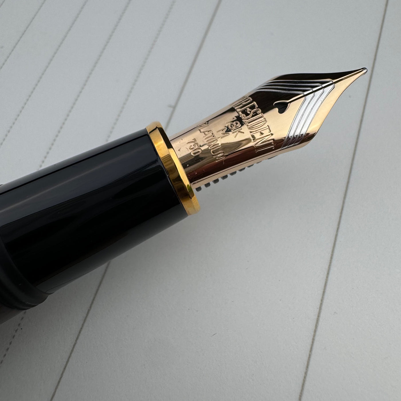 Platinum Izumo Fountain Pen - Matte Bombay Black Wood (Tagay)