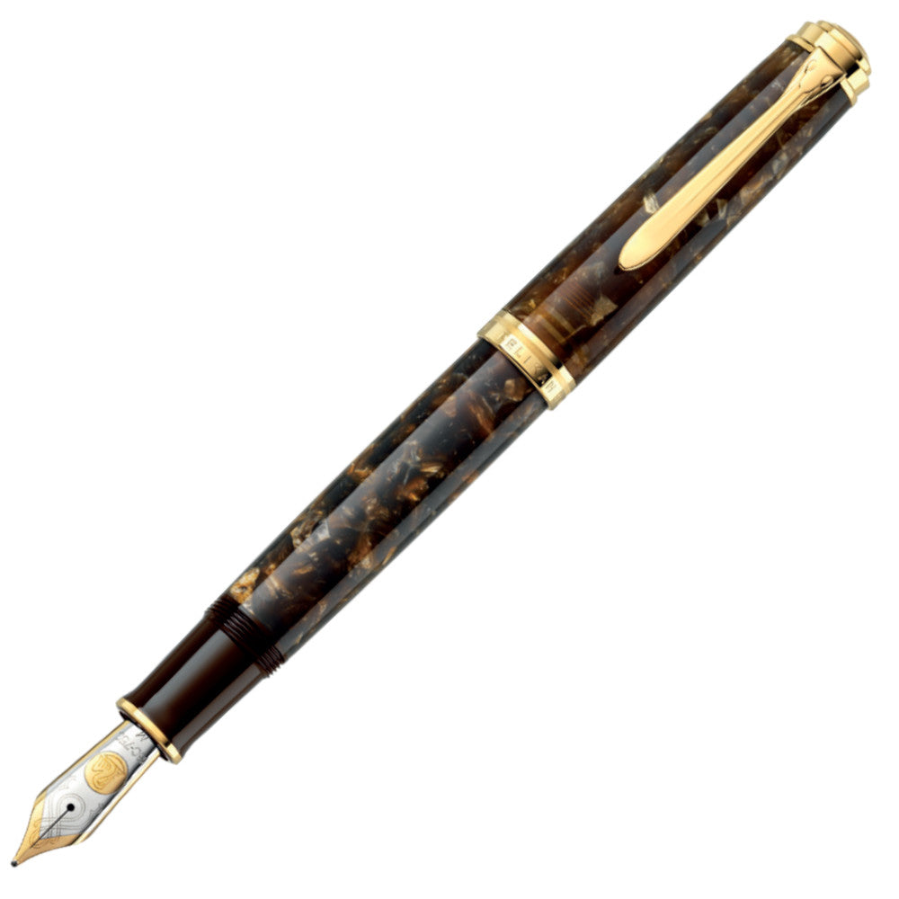 Pelikan Souveran M1000 Fountain Pen - Renaissance Brown (Special ...