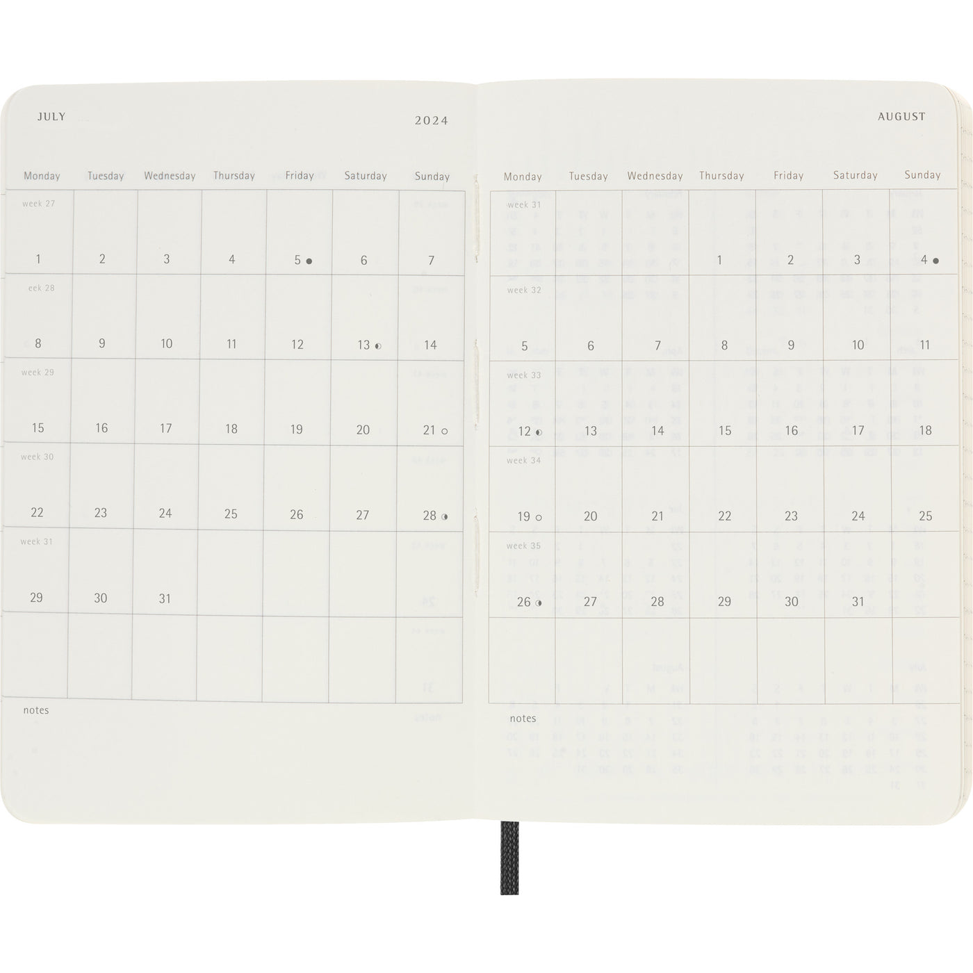 Moleskine Weekly Softcover Planner - Pocket