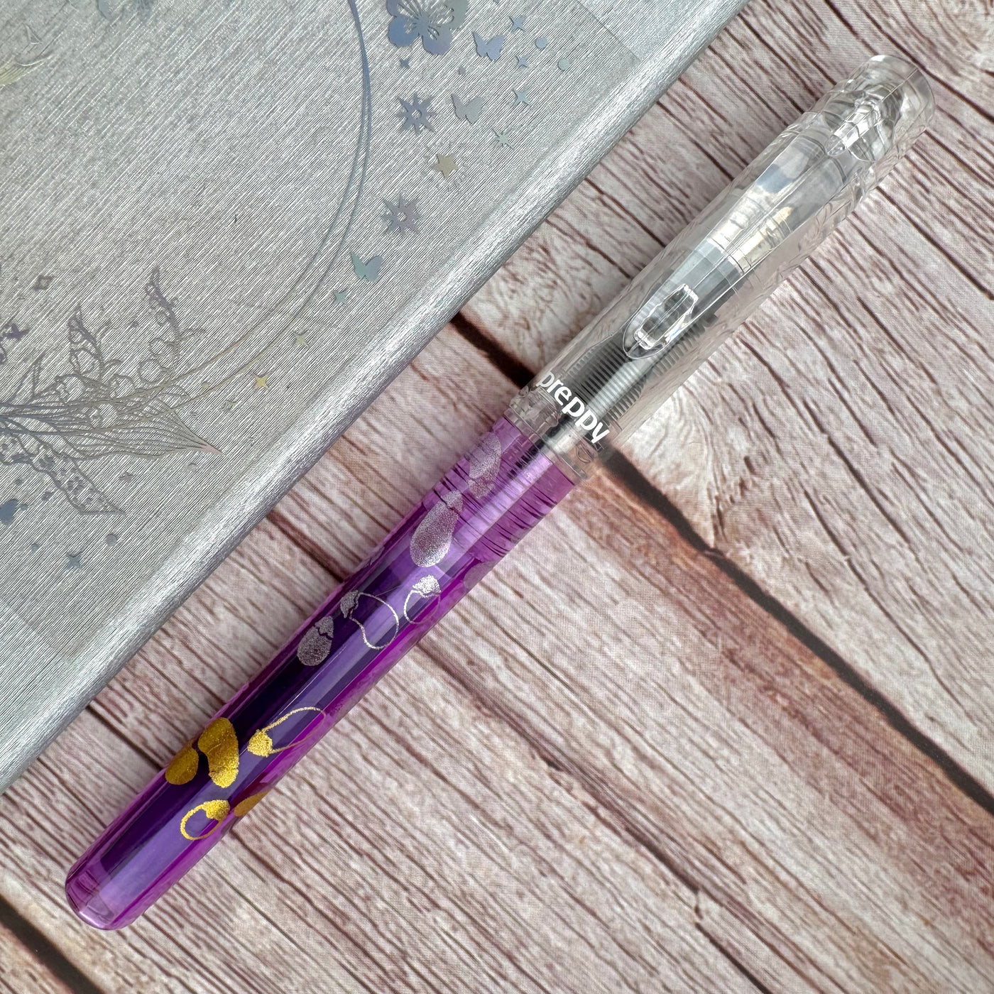 Platinum Preppy Wa Modern Maki-e Fountain Pen - Nasu (Limited Edition)