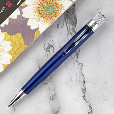 Retro 51 Tornado Classic Lacquer Rollerball Pen - True Blue