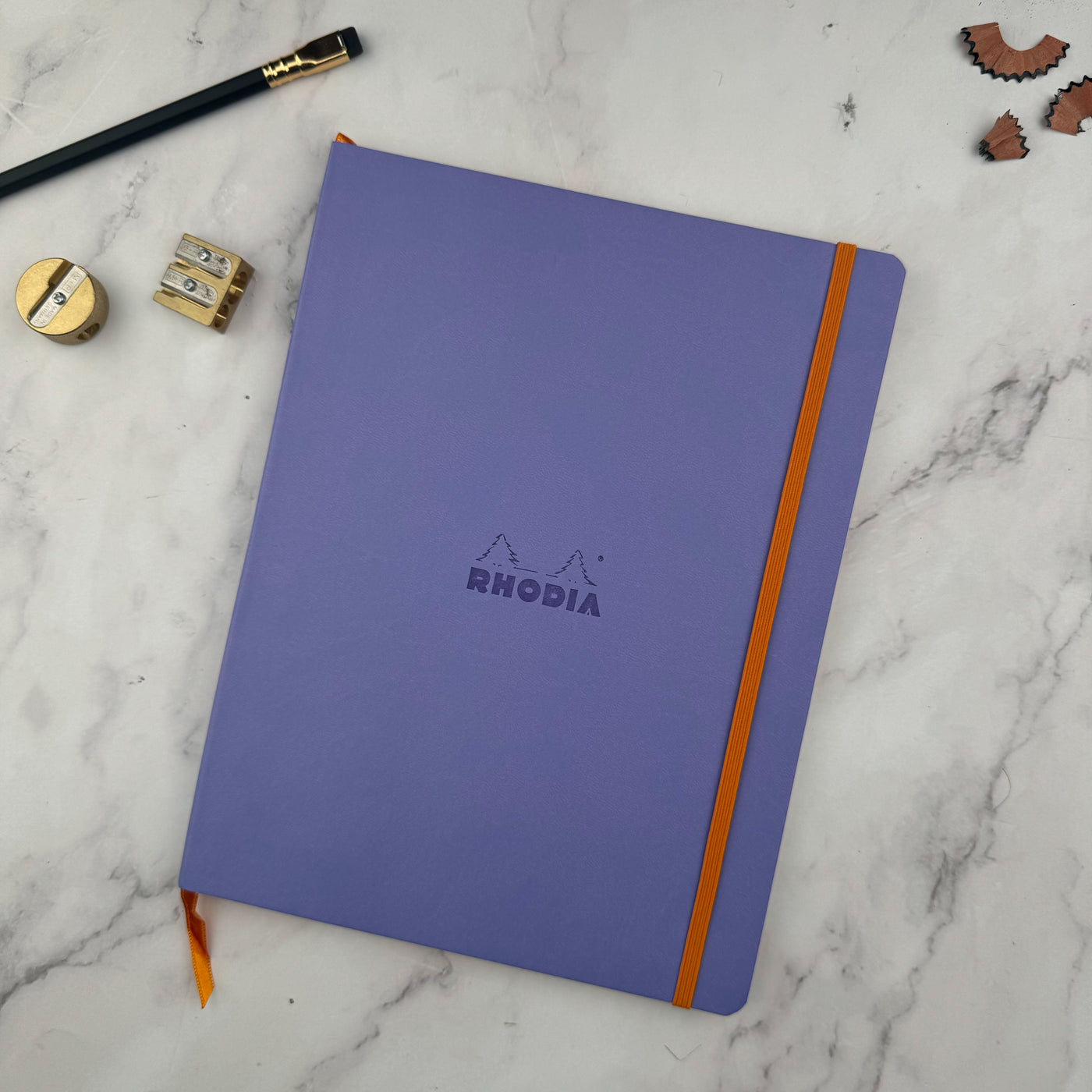 Rhodia Rhodiarama Soft Cover 7 1/2" x 9 7/8" Notebook - Ruled