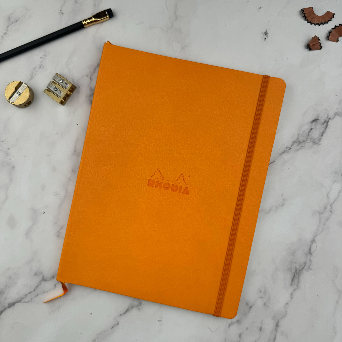 Rhodia Rhodiarama Soft Cover 7 1/2" x 9 7/8" Notebook - Ruled