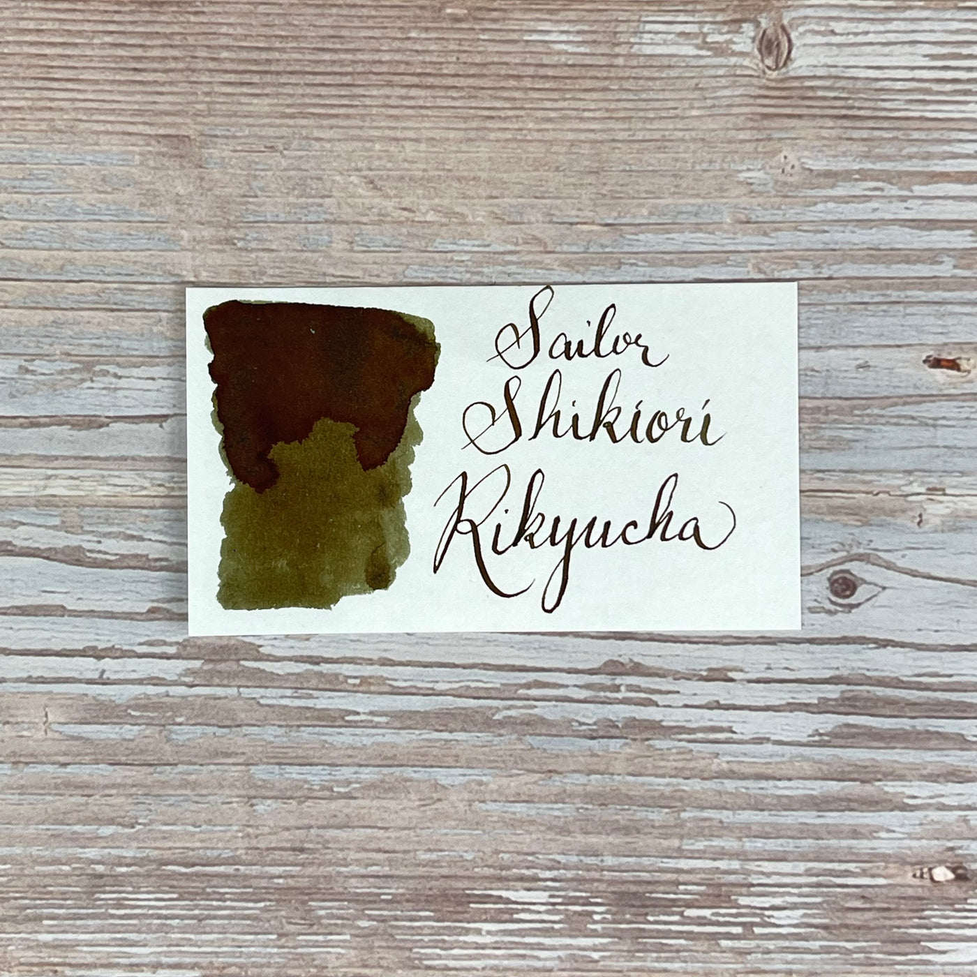 Sailor Shikiori Rikyucha - 20ml Bottled Ink