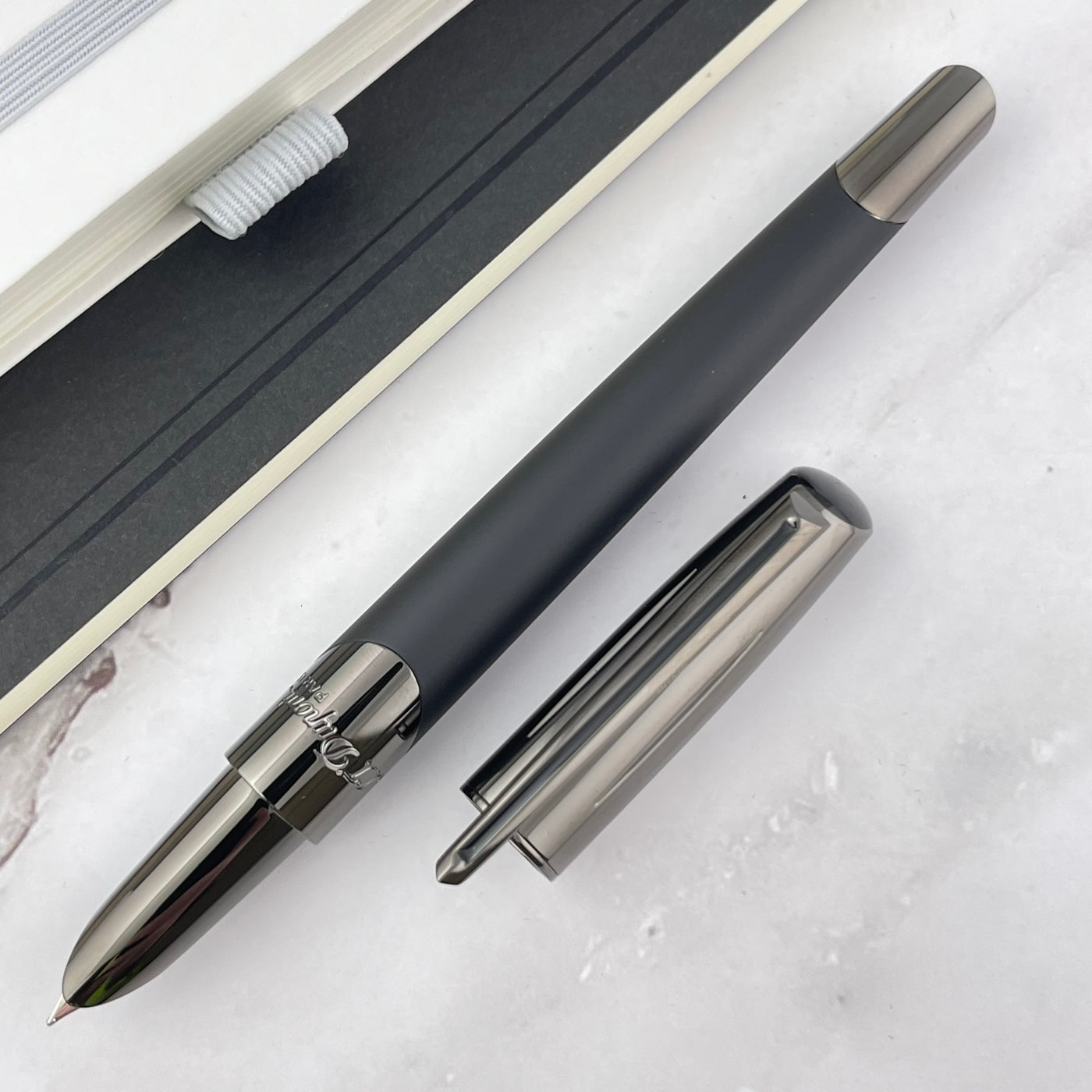 S.T. Dupont Defi Millennium Fountain Pen - Matte Black (Doorbuster)