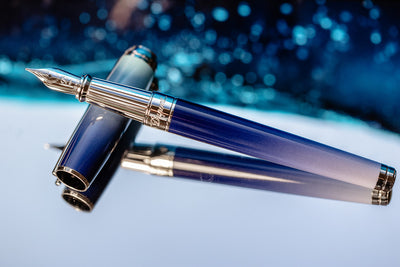 S.T. Dupont Line D Large Fountain Pen - La Mer